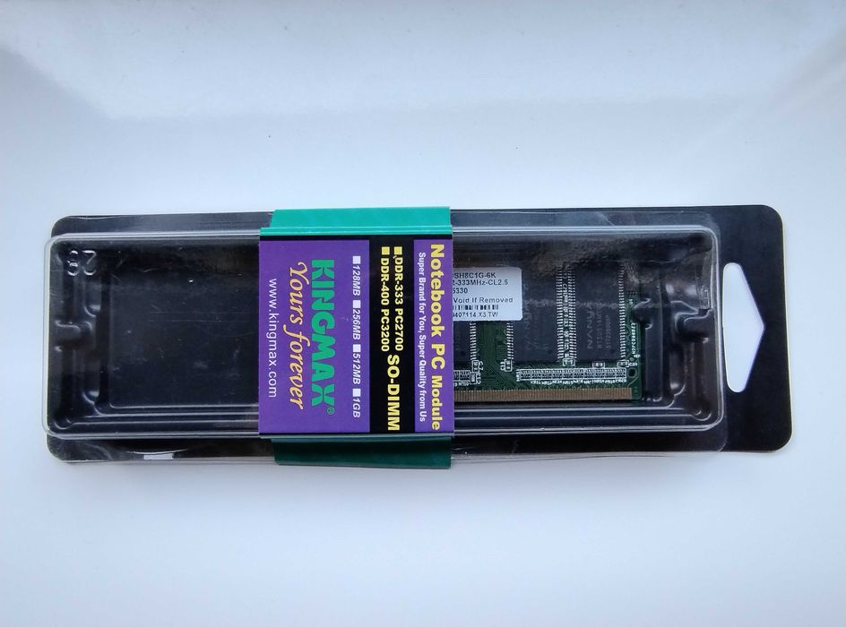 Pamięć ram 256mb ddr-333Mhz do laptopa