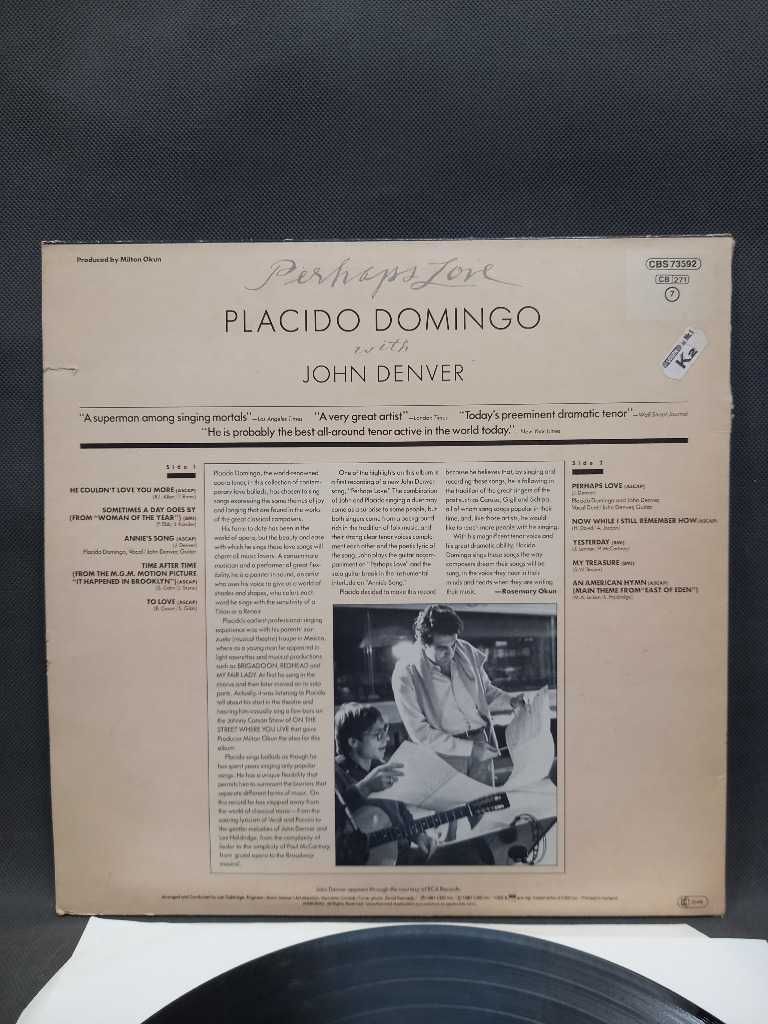 Placido Domingo & John Denver. Perhaps love, płyta winylowa