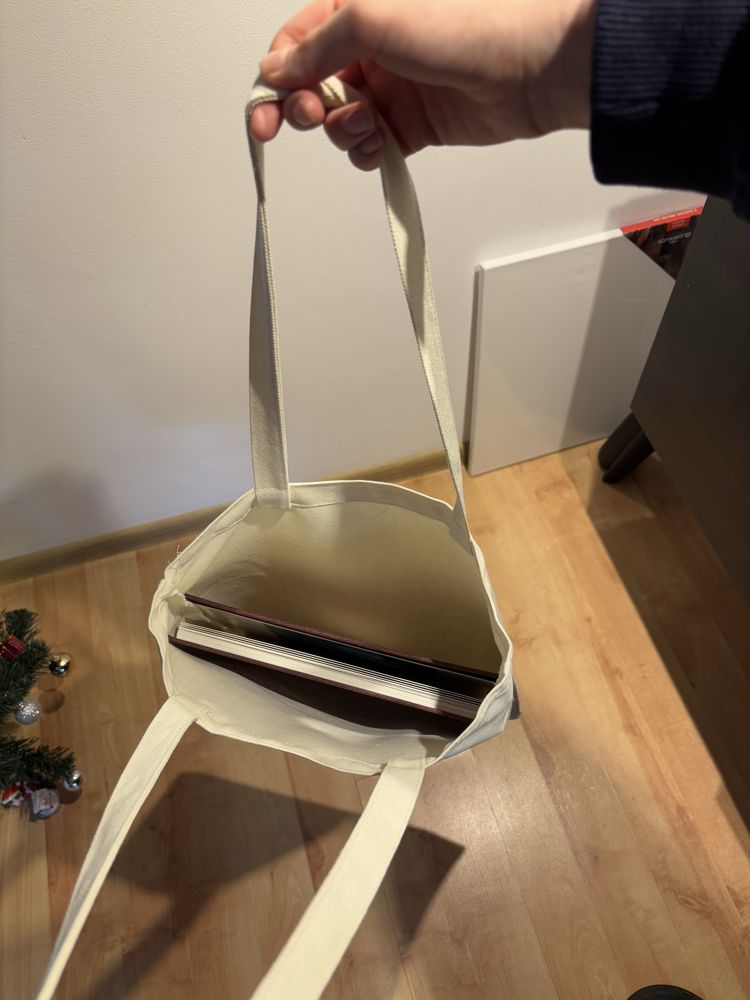 Biała torba na zakupy, shopper bag