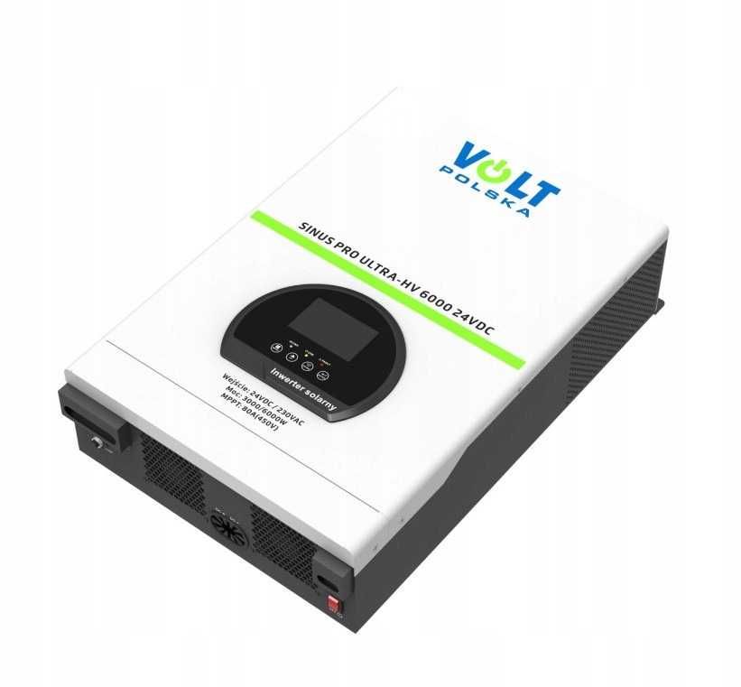 Инвертор сонячний Volt Polska 3 кВт SINUS PRO ULTRA-HV 6000 24/230V