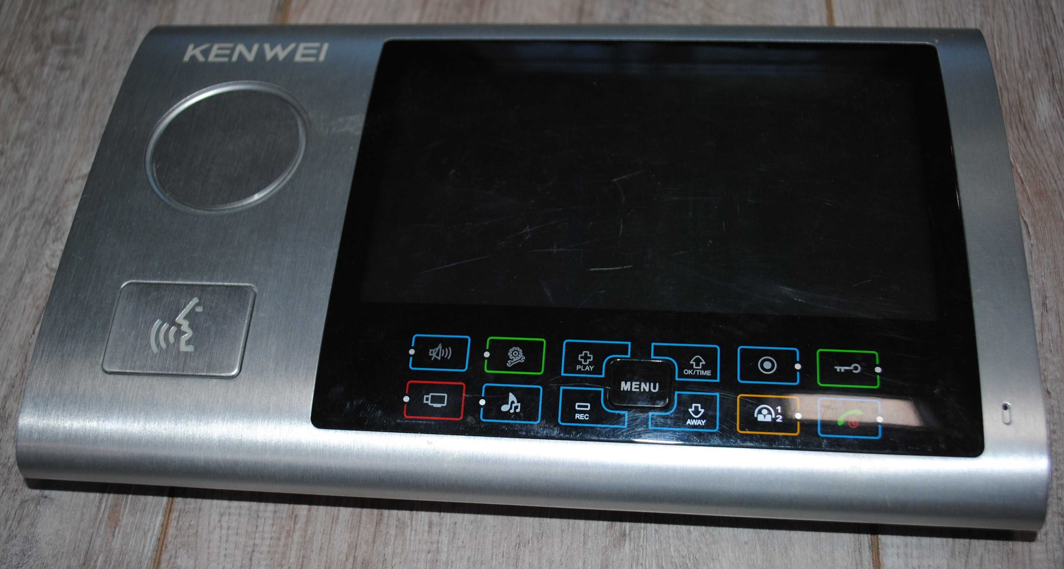 Відеодомофон hands-free Kenwei S701C-W80 кольоровий монітор.