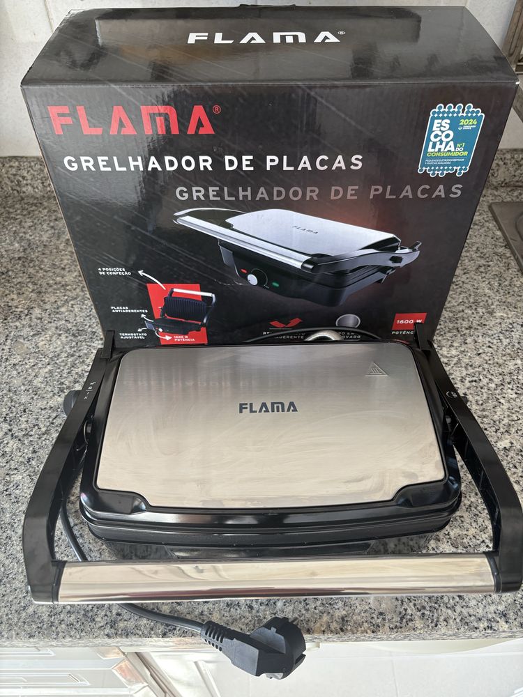 Grelhador placas Flama