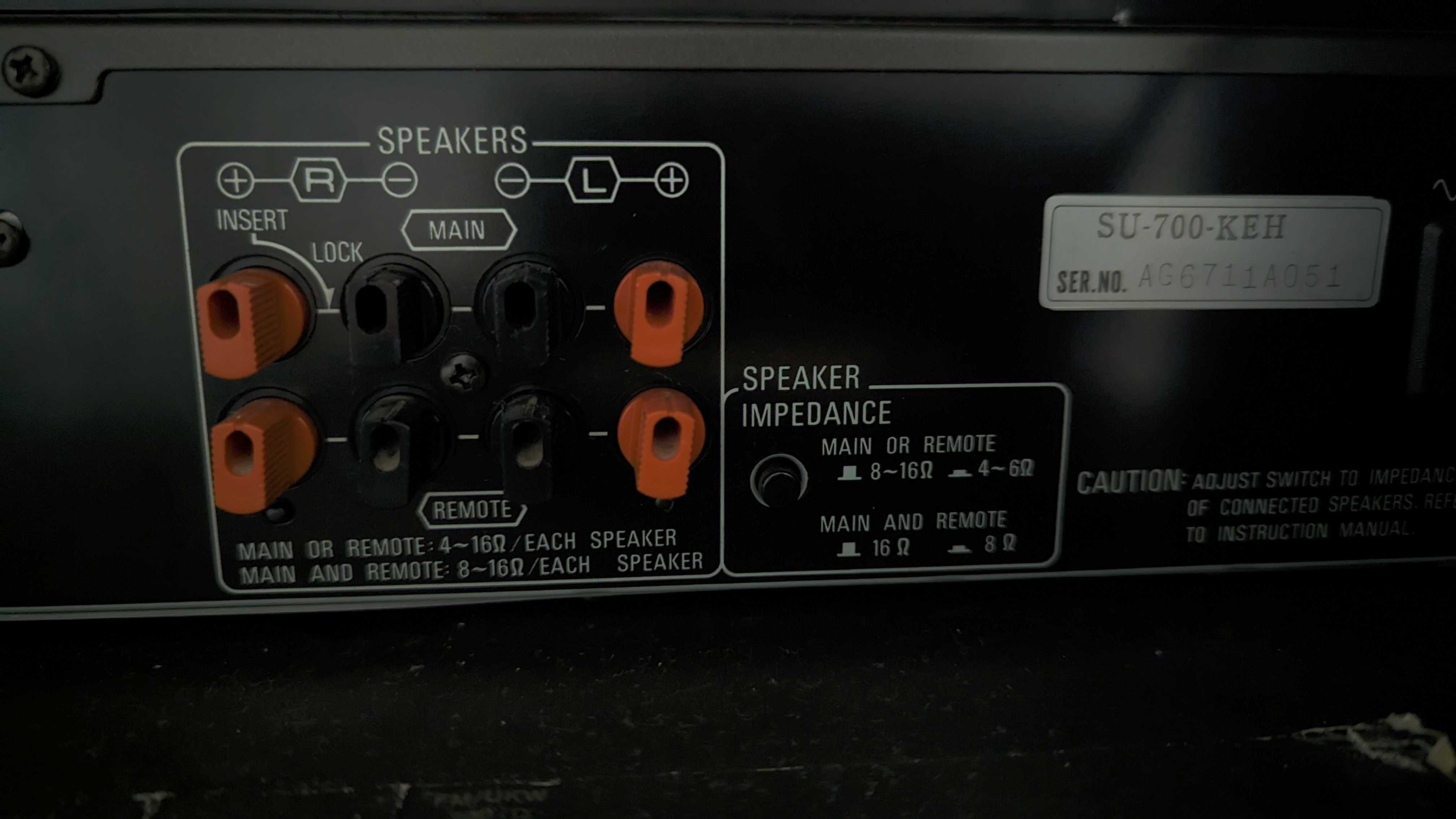 amplificador technics su-700