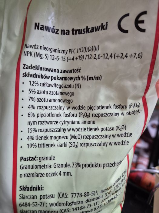 Nawóz na Truskawki 5 kg Ogród Start