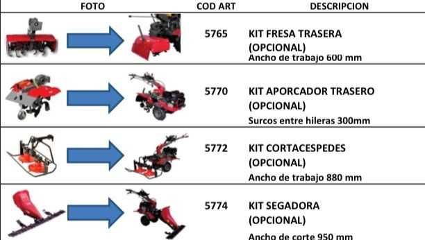 Motoenxada / Motocultivador 7 cv c/ sistema Altas e Baixas