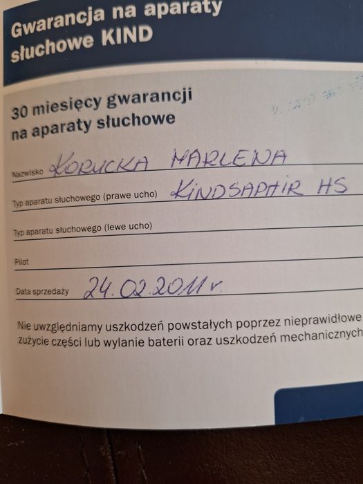 Aparat słuchowy KIND