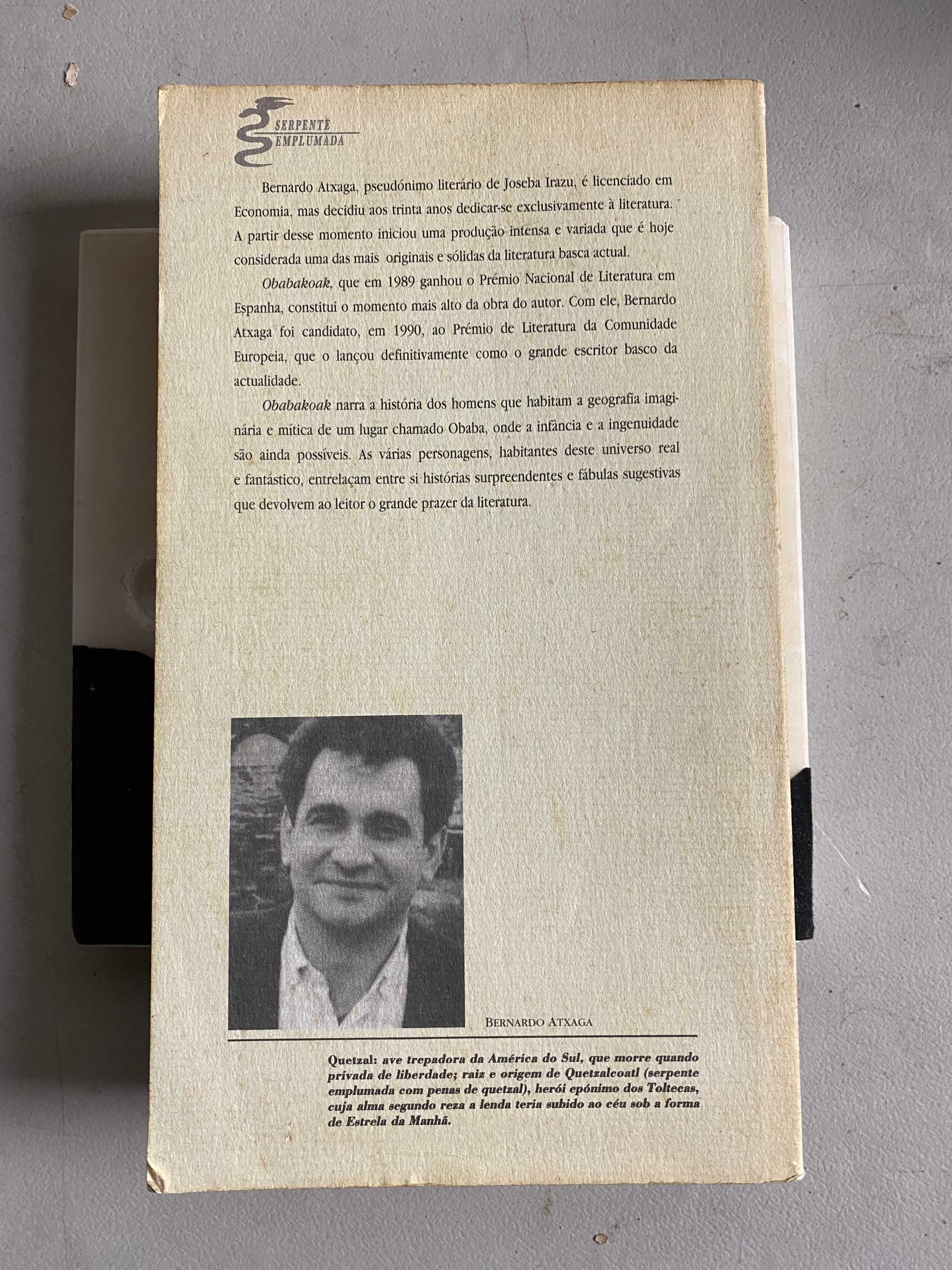 Livro - Ref CxC - bernardo atxaga - obabakoak