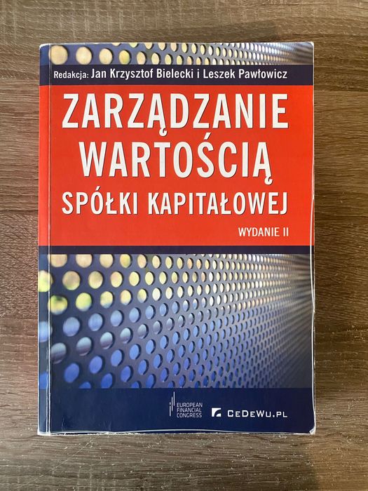 Zarządzanie wartością spółki kapitałowej