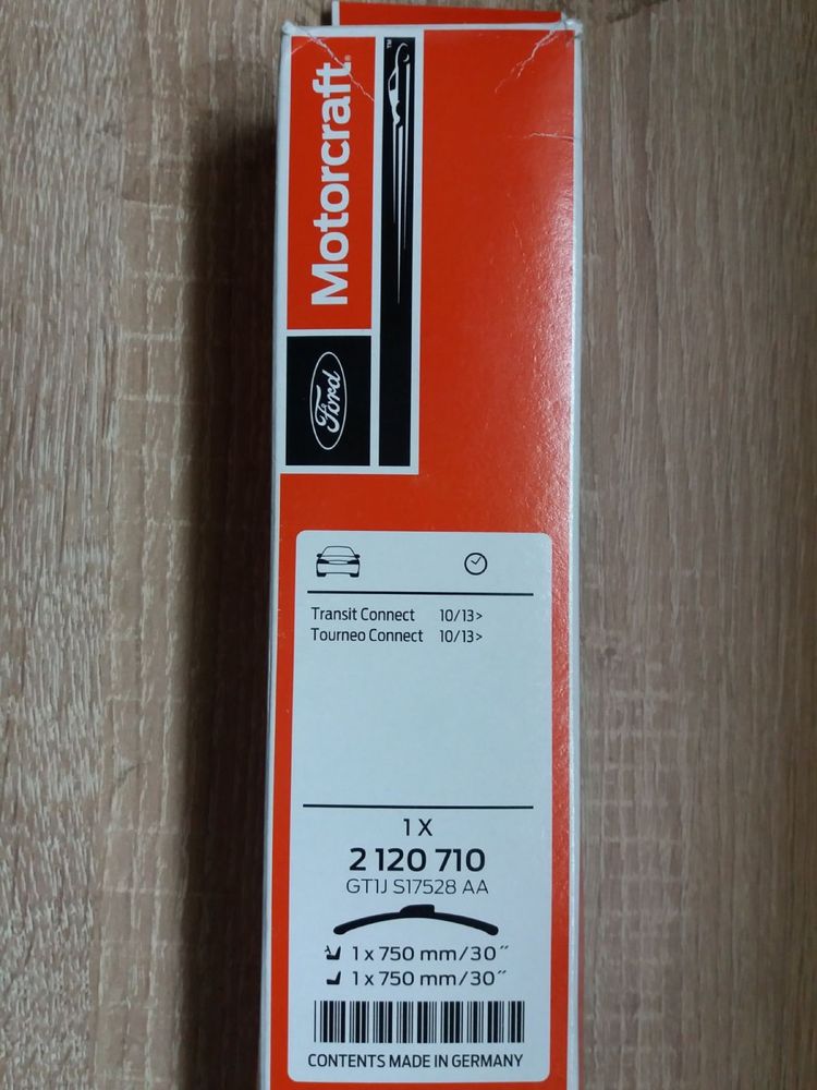 Продам к-т оригинальных щеток лобового стекла Ford 2120710
