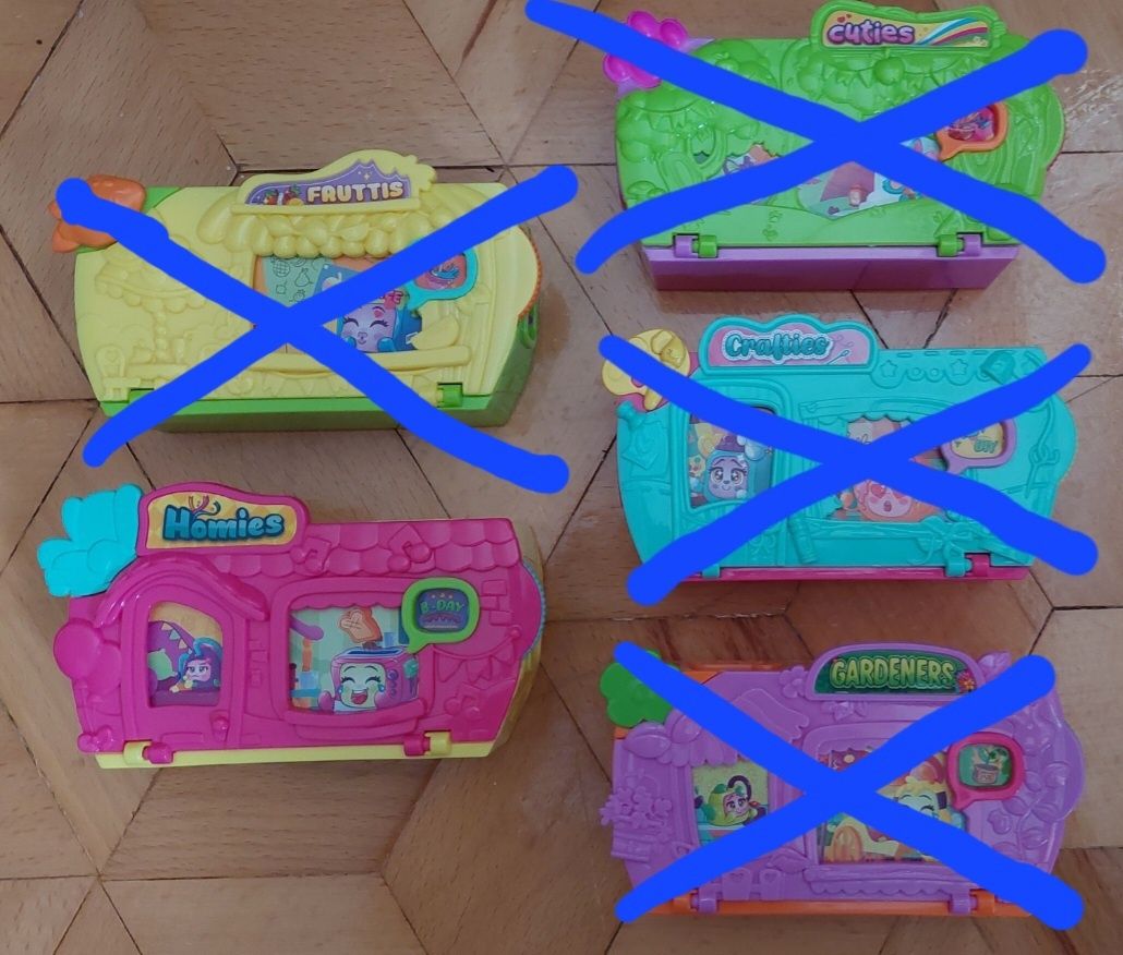 Magicbox Moji Pops seria Party domki, figurki i akcesoria