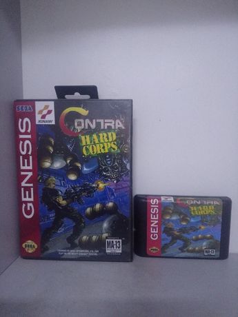 Contra Hard Corps (Sega Genesis / Mega Drive) игра в большой коробке