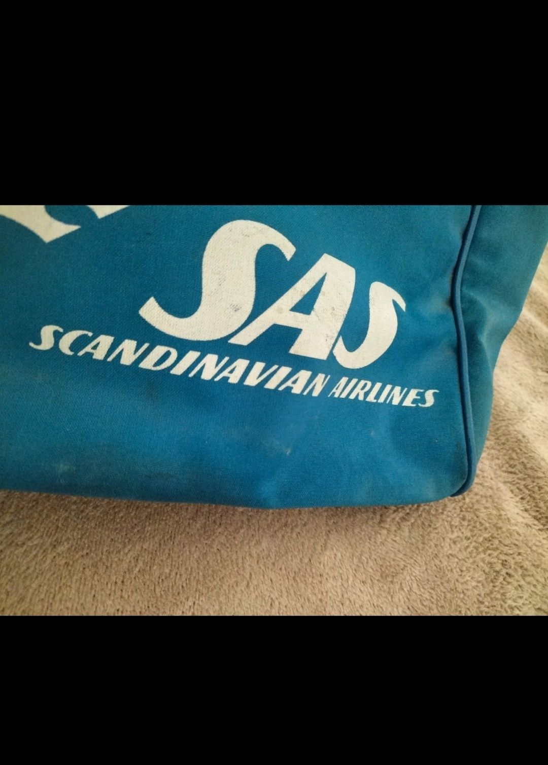 Torba stewardessy, pilota SAS Scandinavian Airlines
