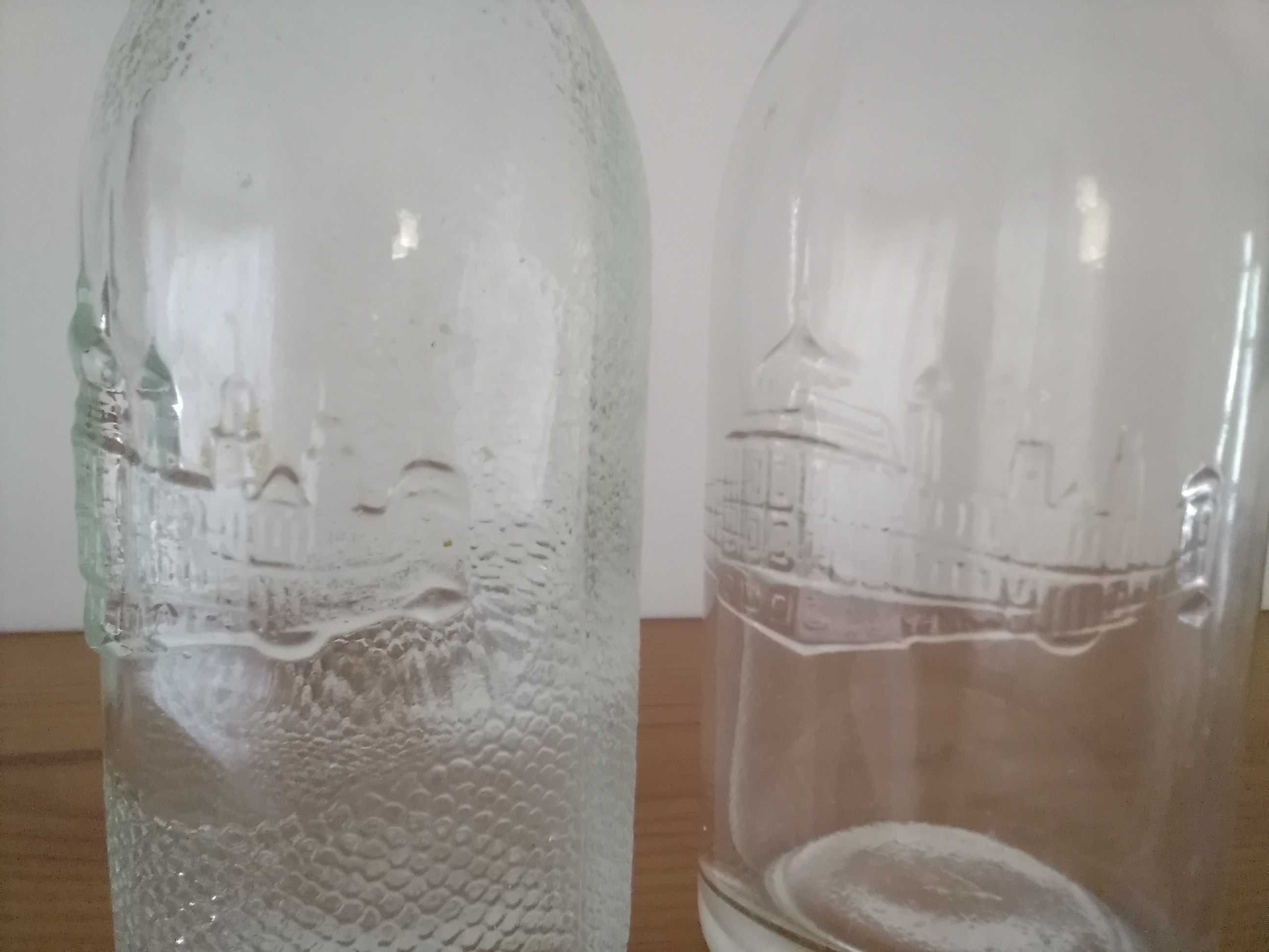 2 Garrafas Alto Relevo Laranjada/Limonada Refrigerantes Convento Mafra