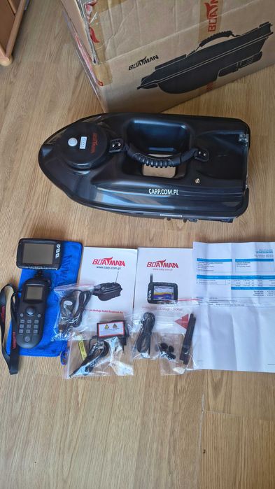 Łódka zanętowa Boatman Actor PRO - GPS SONAR PILOT, na Gwarancji