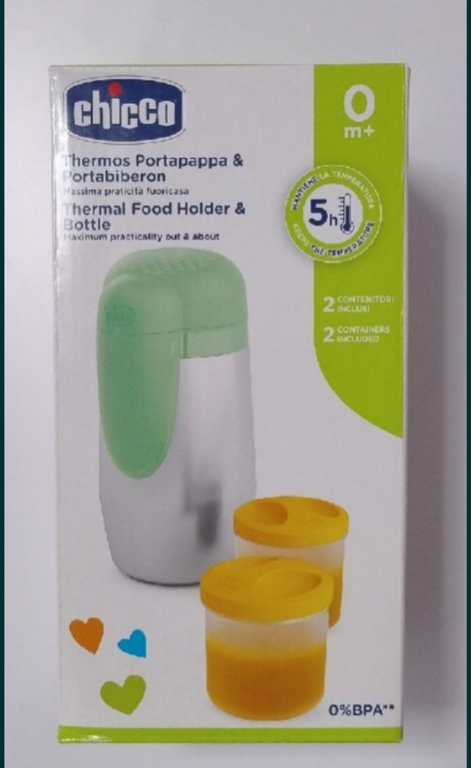 Pojemnik na jedzenie termiczny 1L + 2 x250ml pojemniki