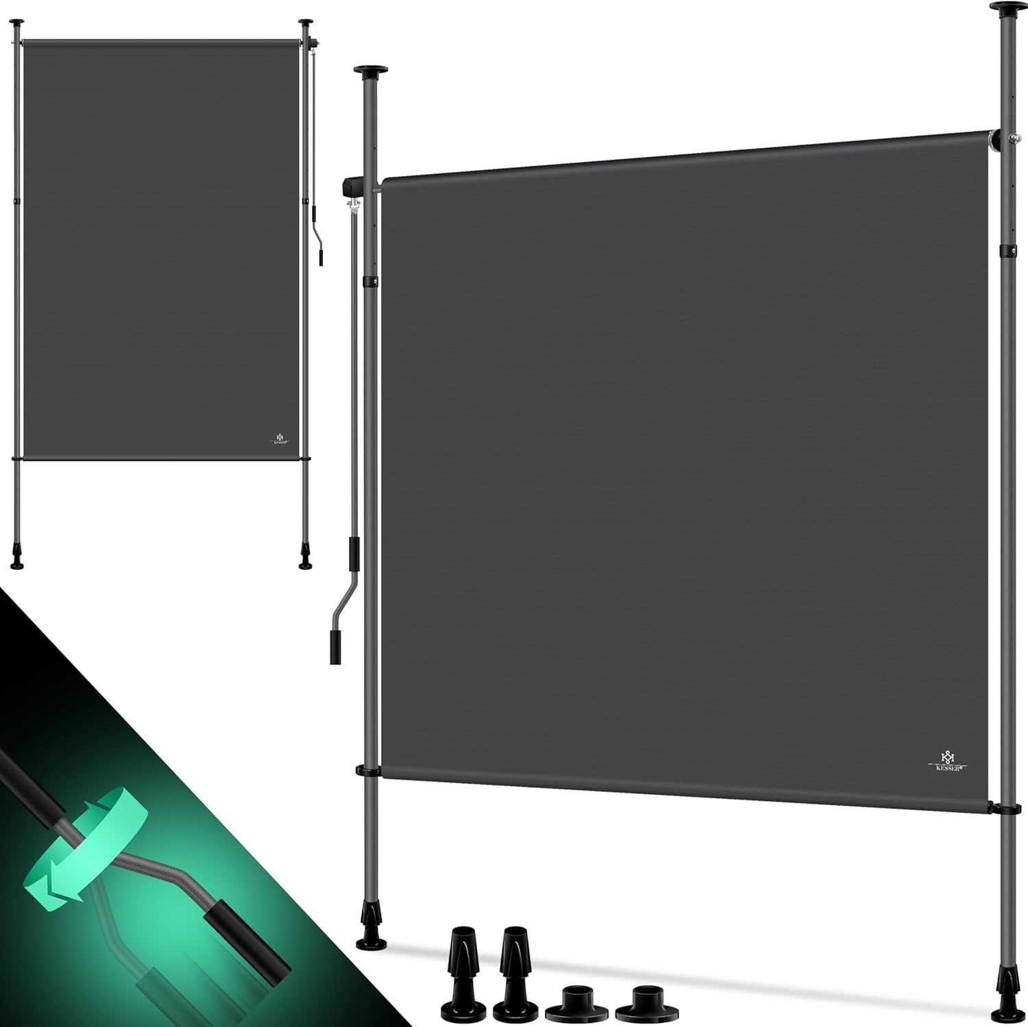 Nowa markiza pionowa/roleta KESSER 100x310 / osłona UV /ochrona !4409!