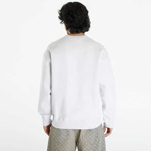 Світшот оверсайз Nike Solo Swoosh Crew Birch Heather/ White