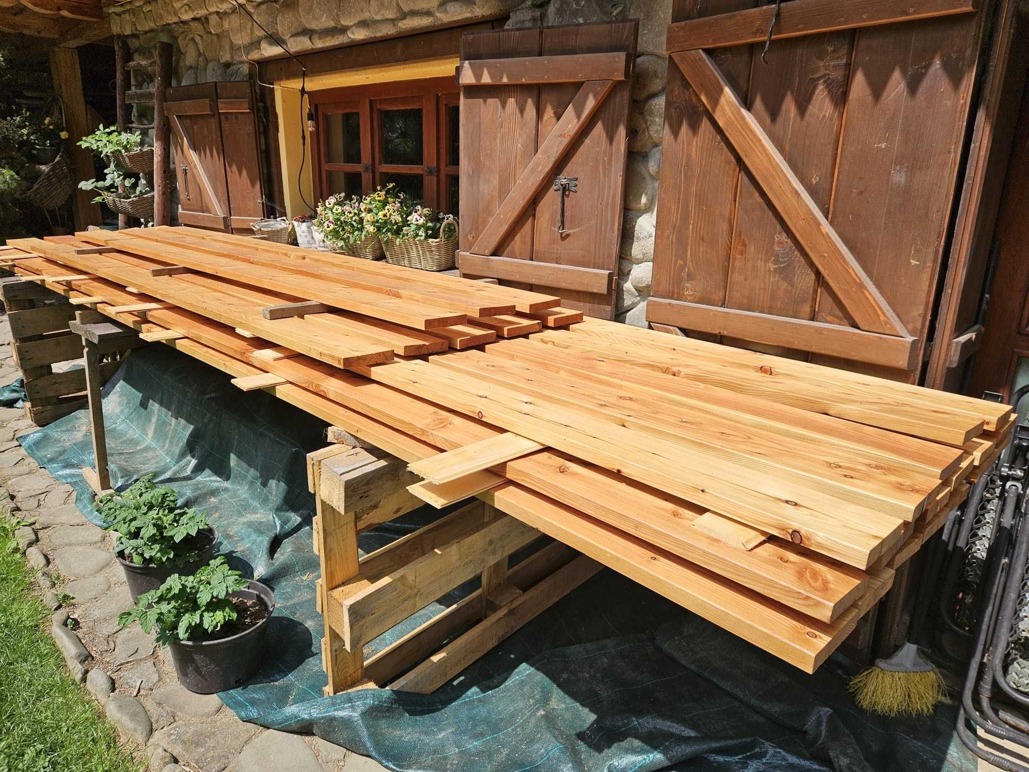 Taras deski modrzew 20m2