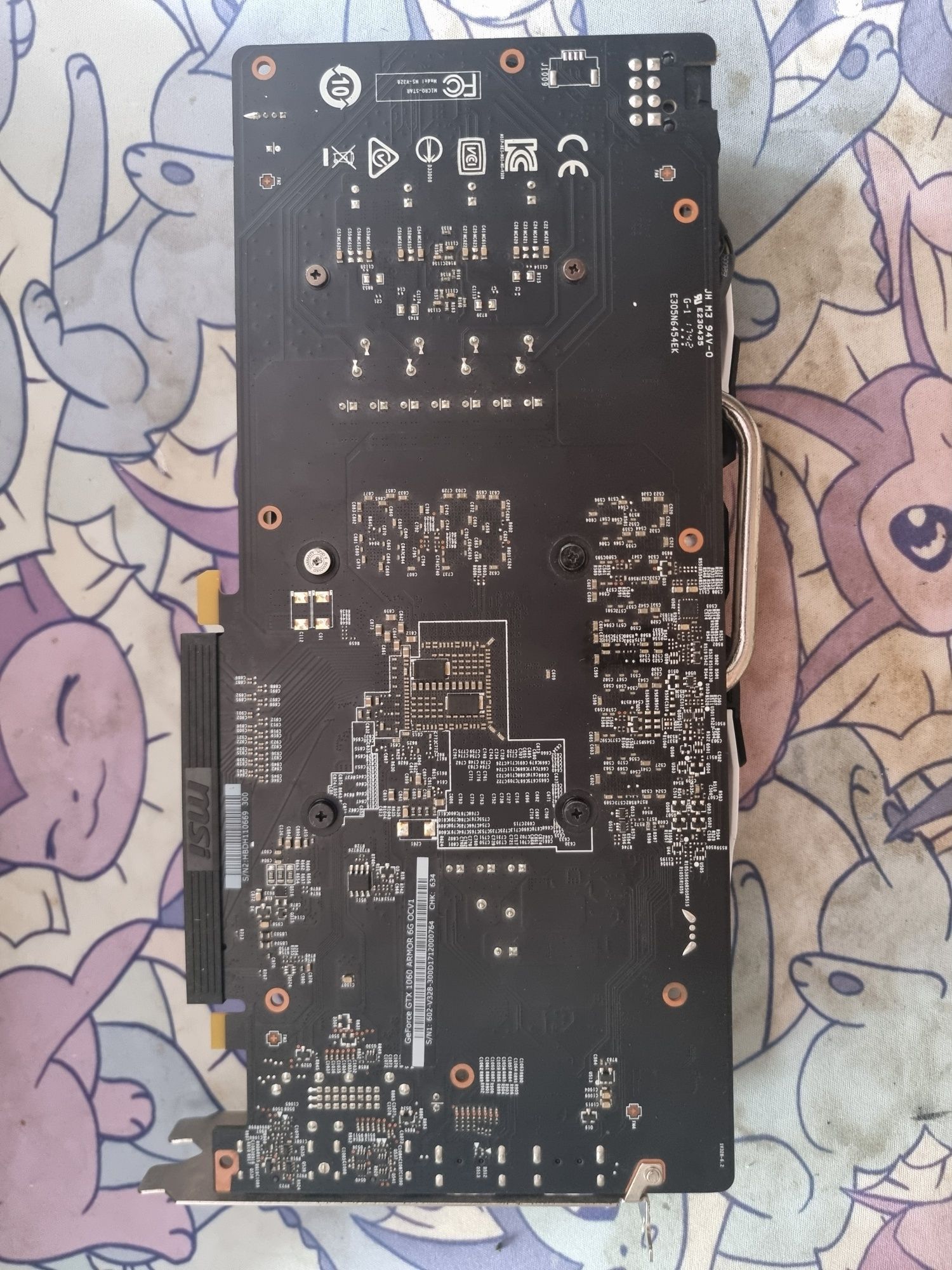 Karta Graficzna MSI GeForce GTX 1060 ARMOR OC 6GB GDDR5