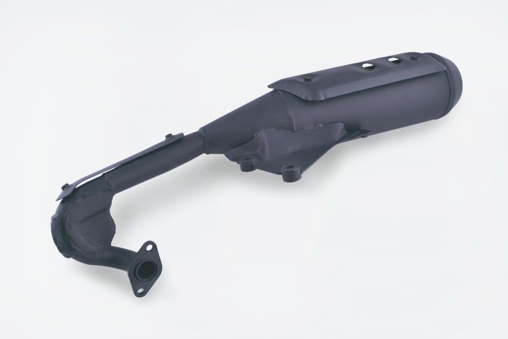Глушитель, вихлопна труба на скутер SUZUKI AD50-100/LETS/SEPIA