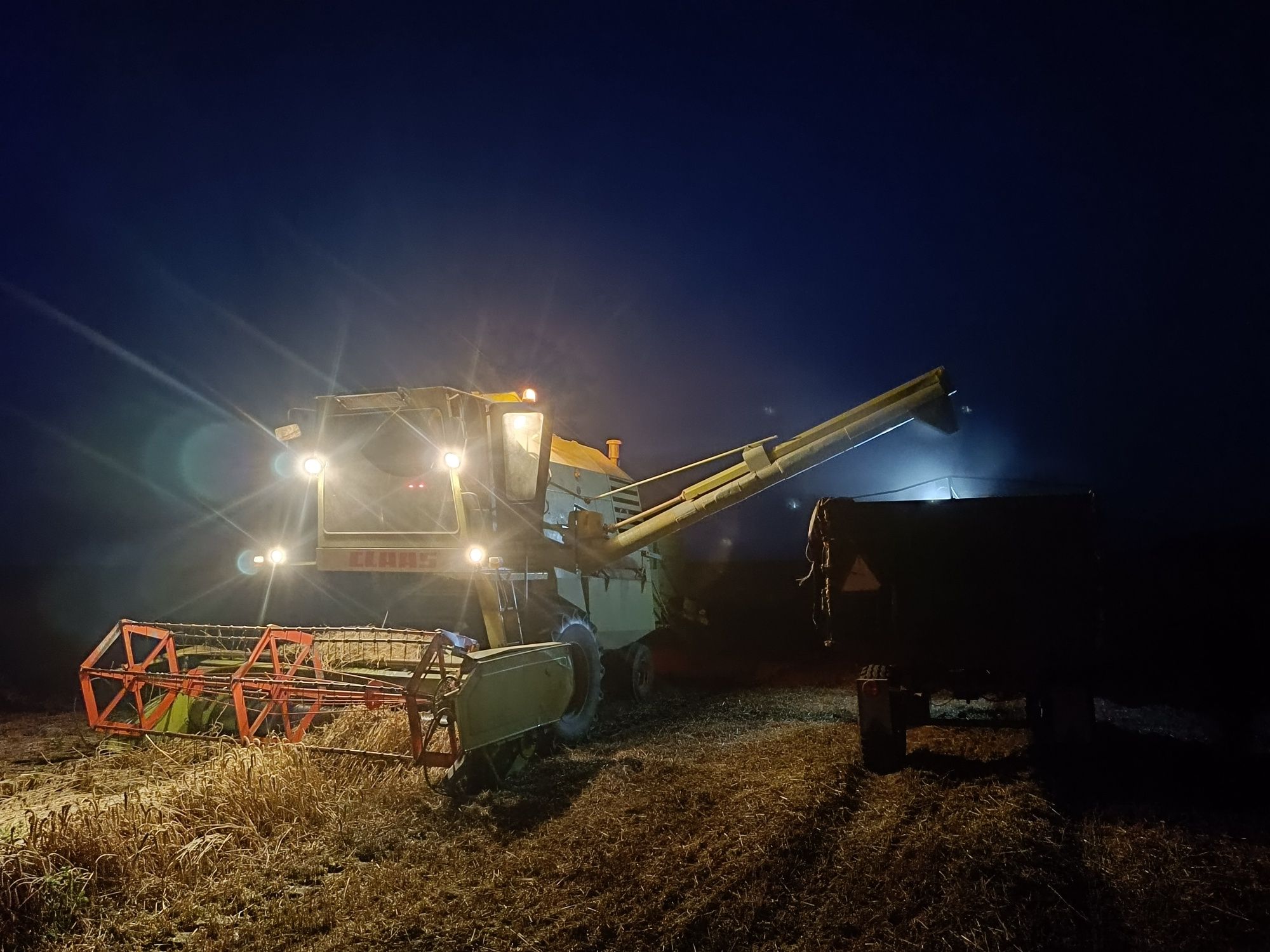 Claas mercator 75 ze stołem do rzepaku