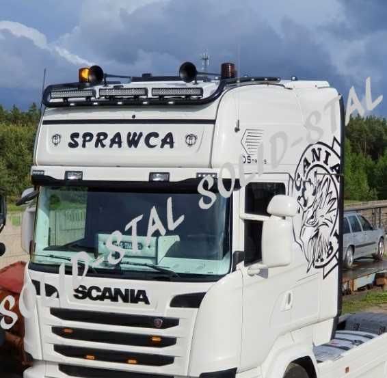 Orurowanie GÓRNE Scania R P G /CR Topline,Highline z długimi ramionami