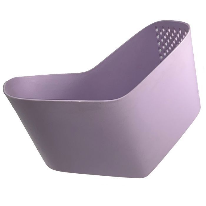 miska cedzak fioletowa