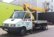 Iveco DAILY 35-8 PODNOŚNIK KOSZOWY GSR 160T  Podnośnik koszowy na samochodzie Iveco Daily