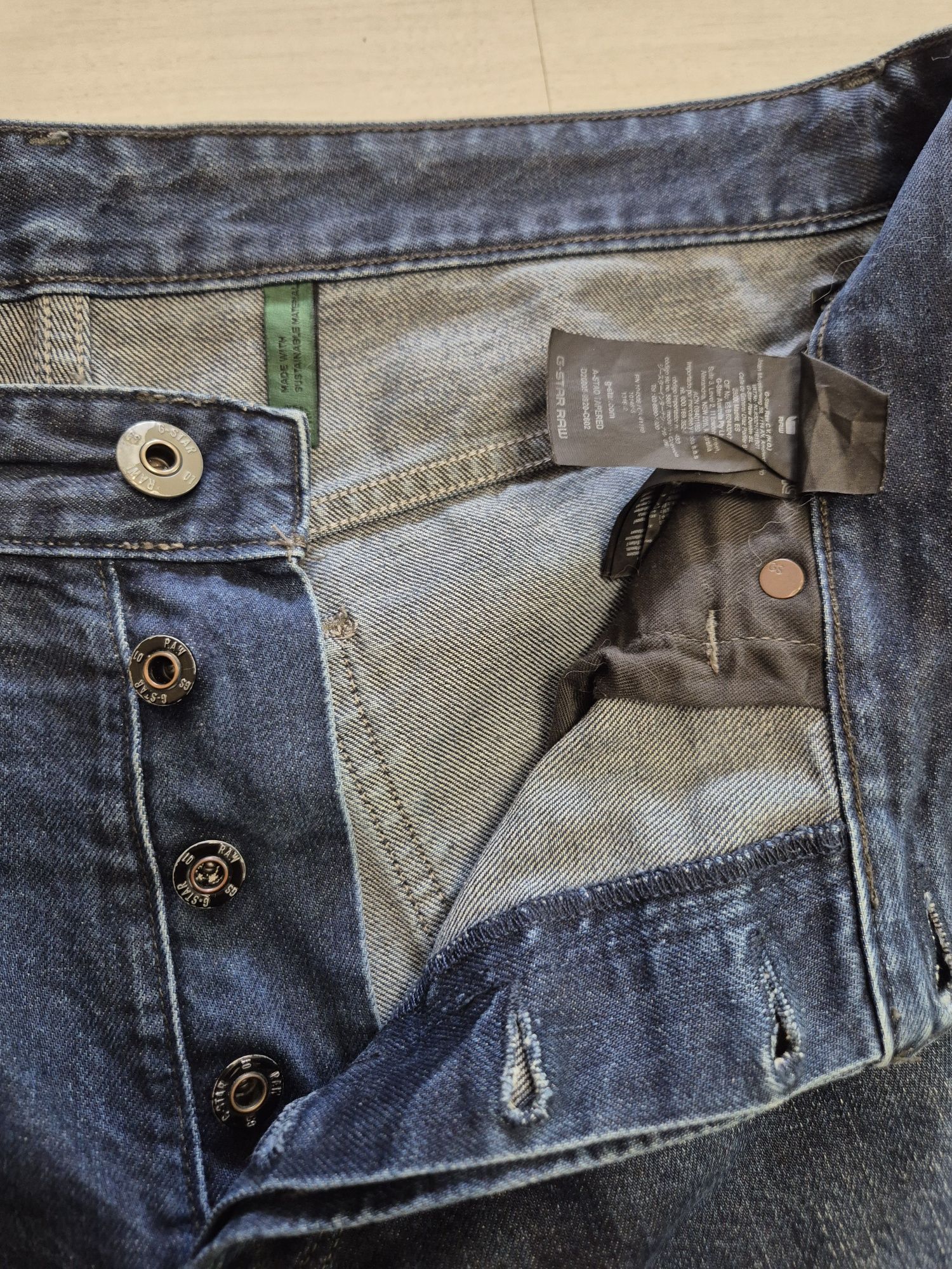 Джинсы G Star Raw A-STAQ Tapered W36