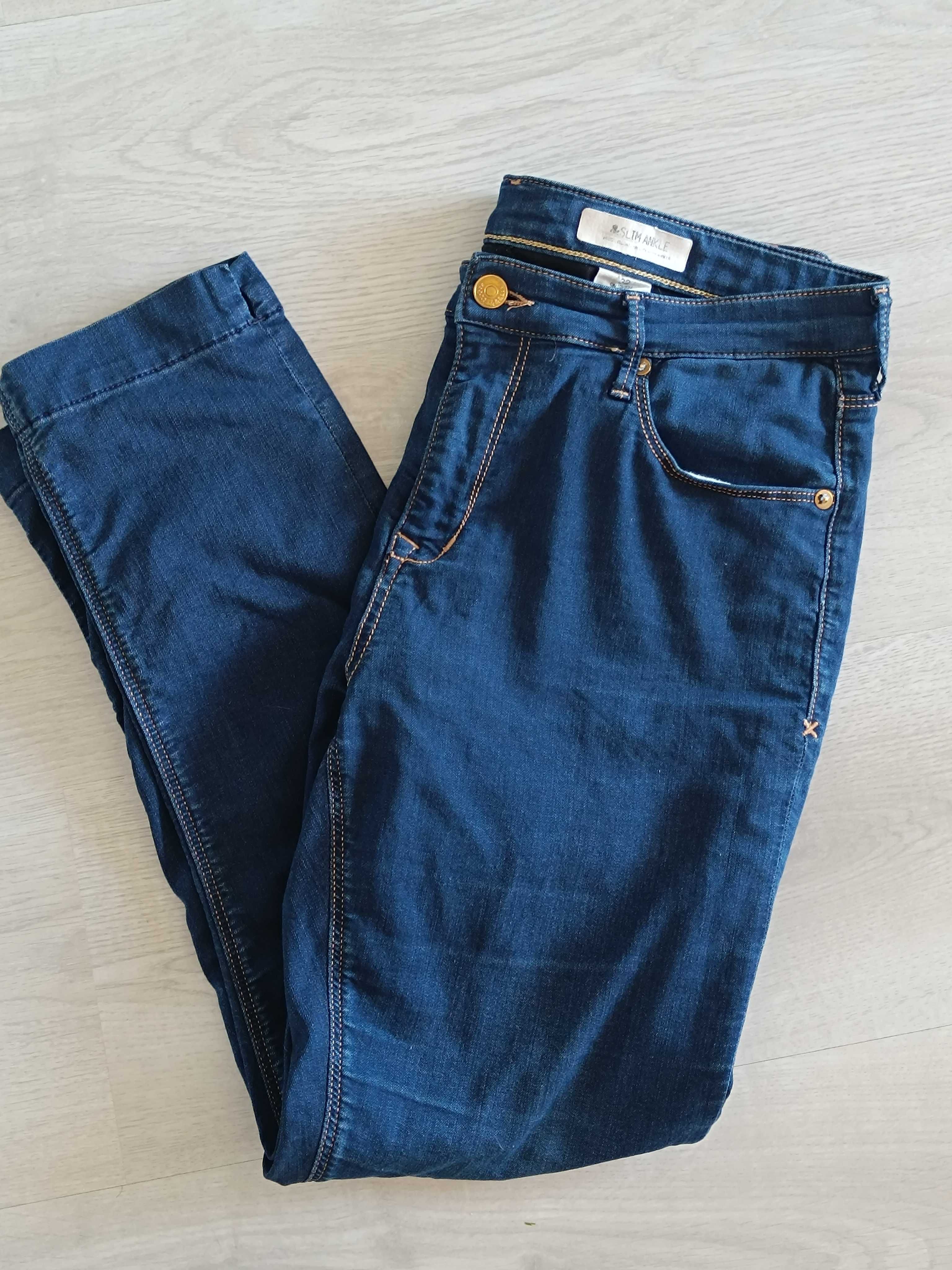 Jeansy slim ankle