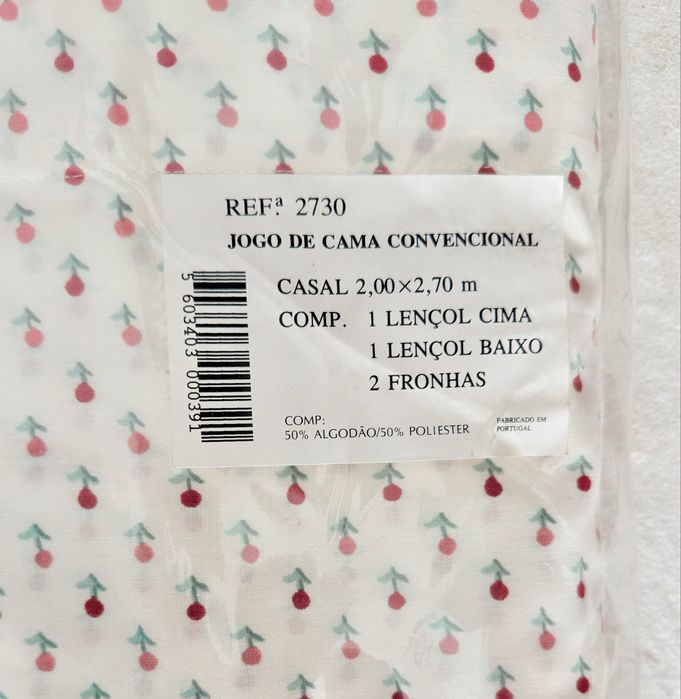 Lençóis de casal Novos