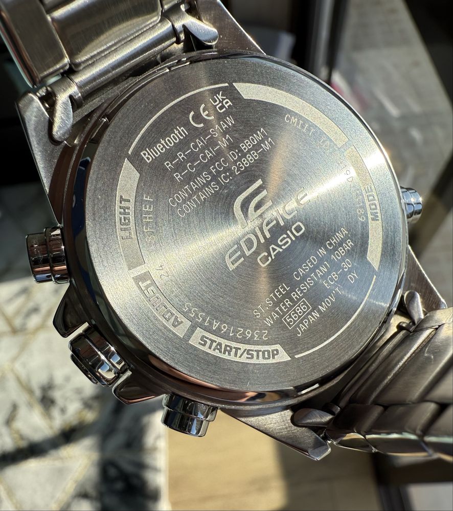 Casio Edifice ECB-30 Novo!