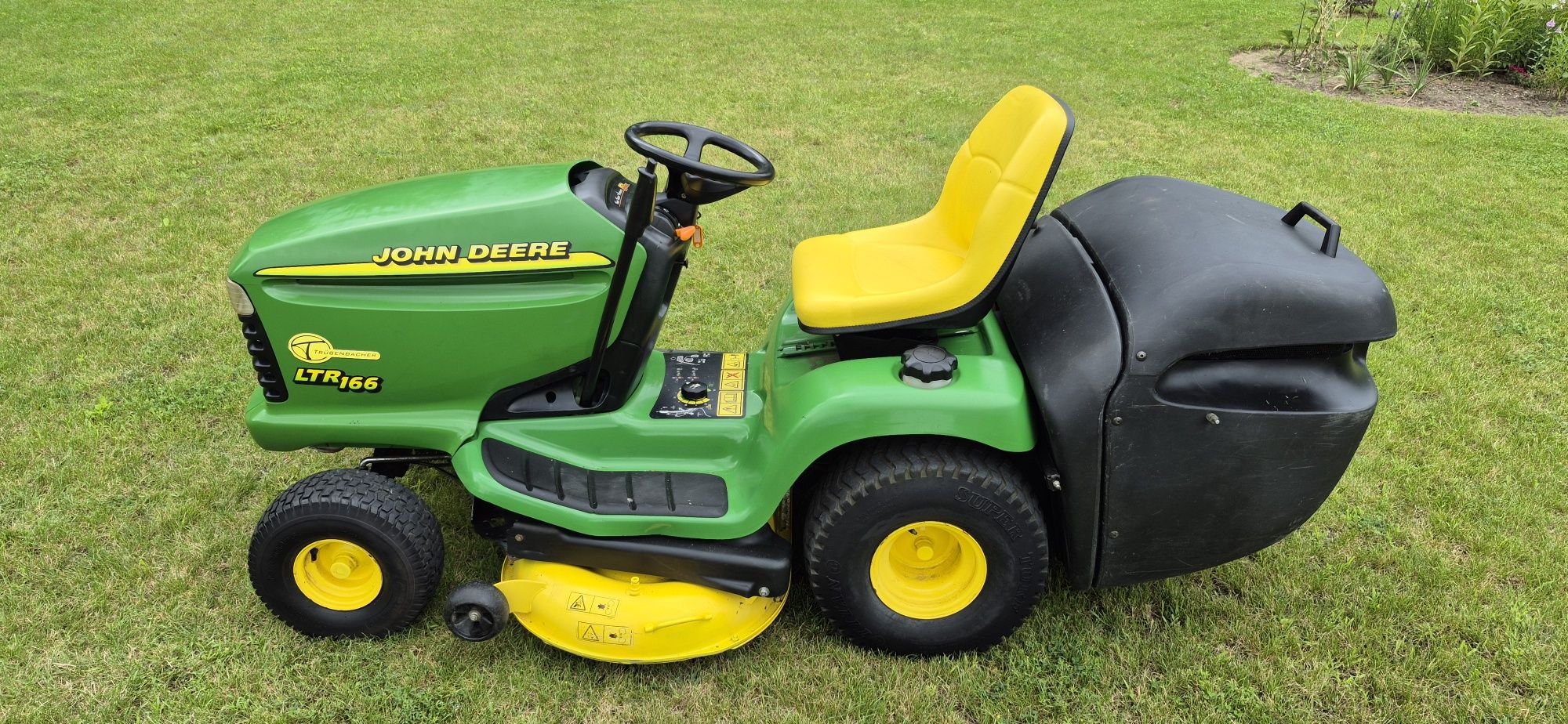 Traktorek kosiarka john deere ltr166 kawasaki 18KM twin zobacz stan