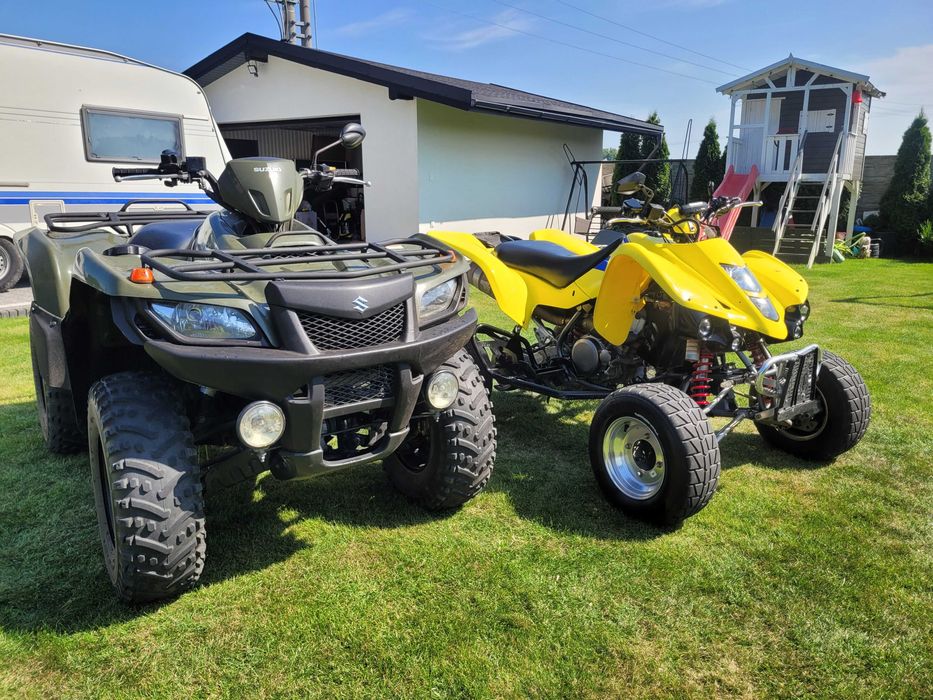 Suzuki kingquad zarejestrowany