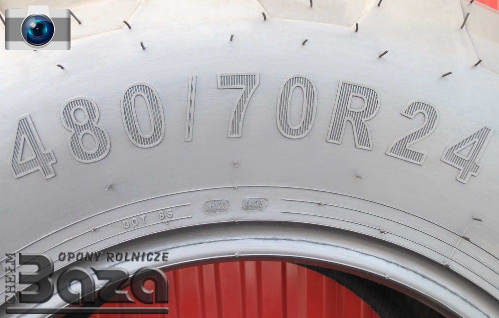 BAZA Opona 480/70R24 Petlas TA-110 Szeroka Mocna Gruba + Tani Kurier !