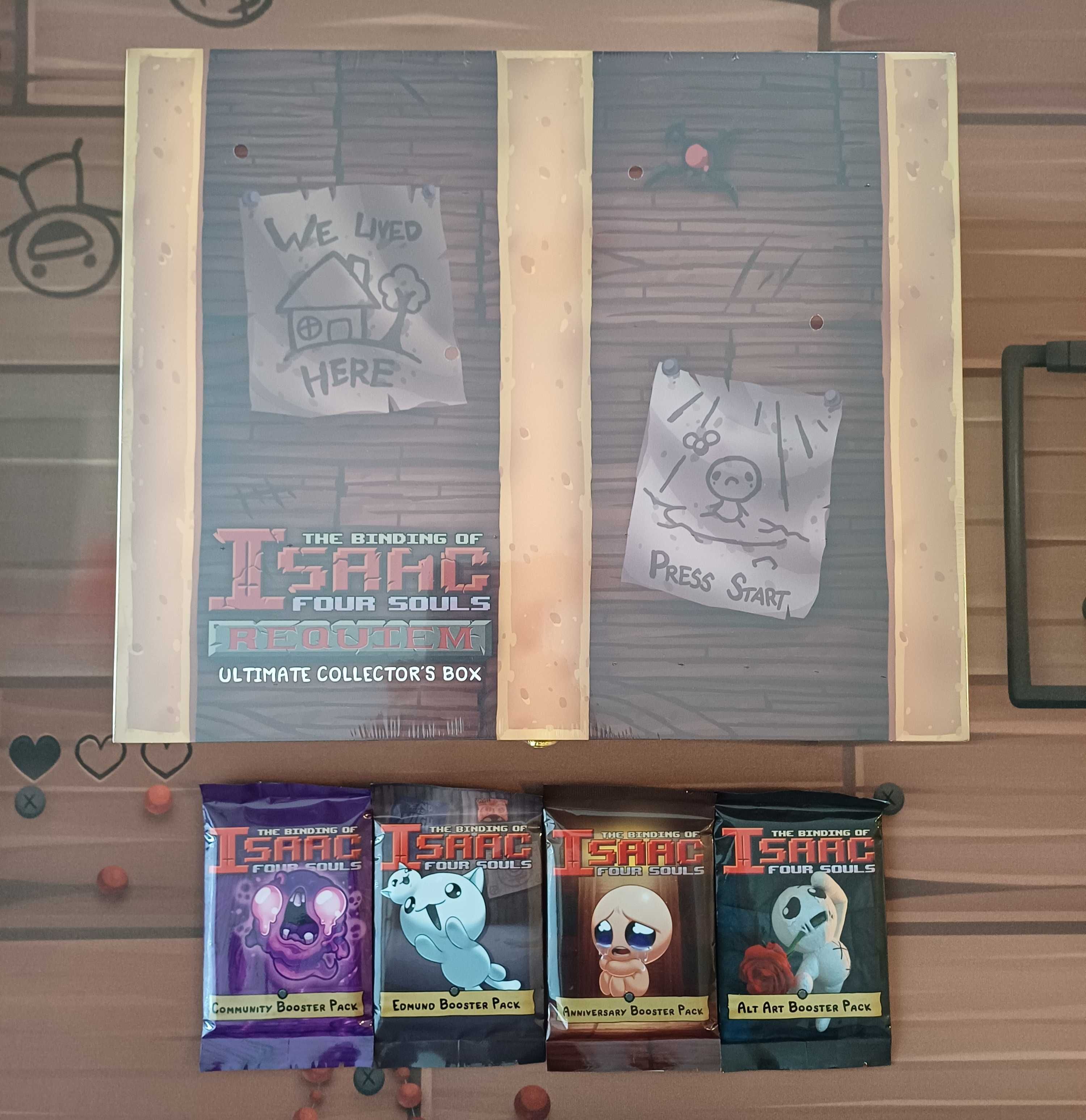 The Binding of Isaac Four Souls Ultimate Collection + 4 Booster Pack