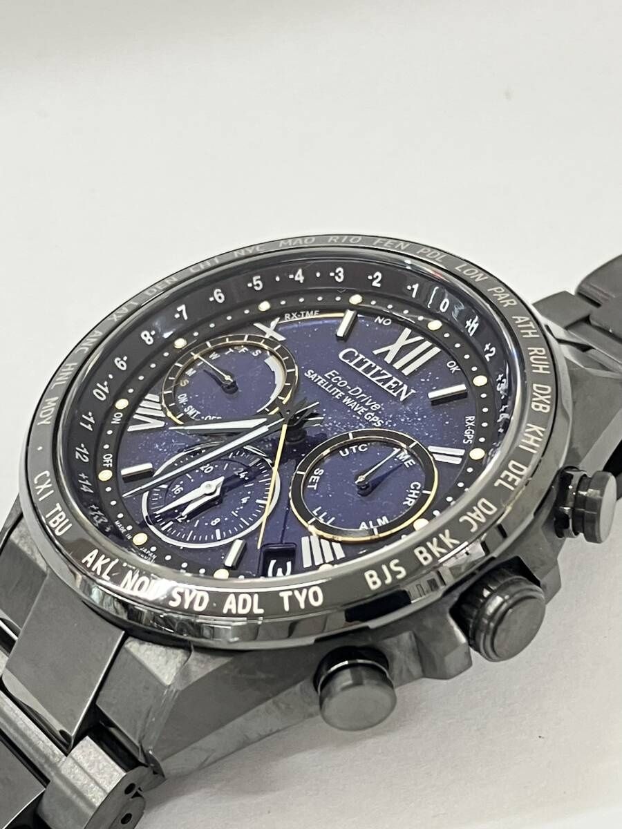 CITIZEN ATTESA F950 CC4015-86L Cosmic Blue GPS Solar 1300/1