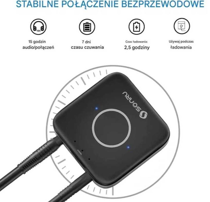 Adapter Bluetooth AUX, 5.3 SONRU