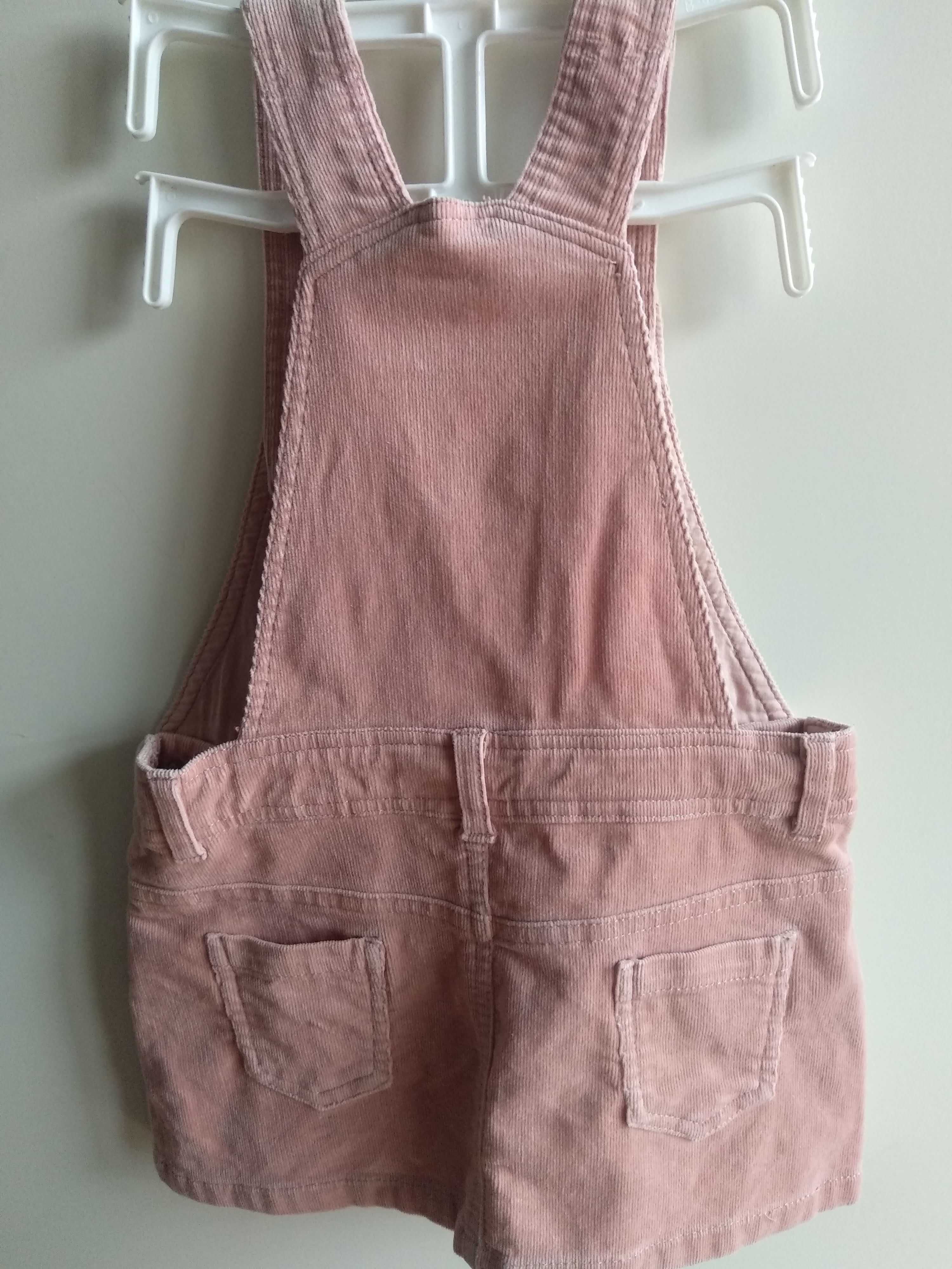 Vestido de bombazine para bebé menina - Dos 18 aos 24 meses - Zara
