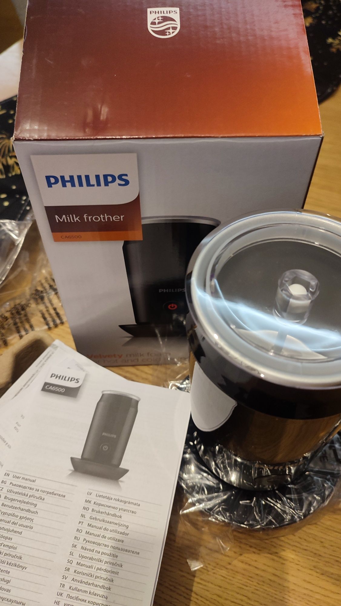 Spieniacz do mleka philips nowy