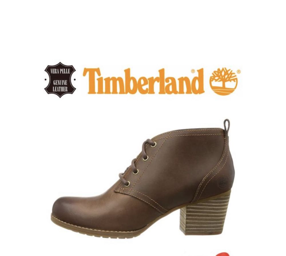 Timberland жіночі шкіряні ботильйони, черевики
