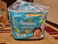 Pieluchy Pampers 6 baby-dry - 52 szt.