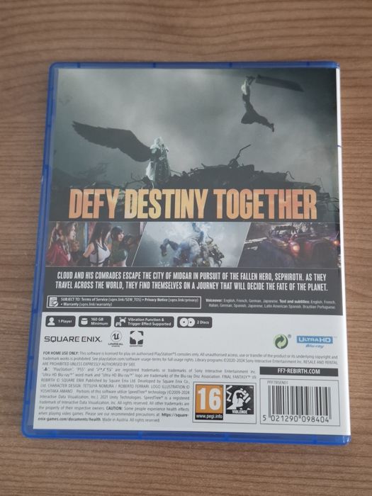 Final Fantasy VII Rebirth PS5