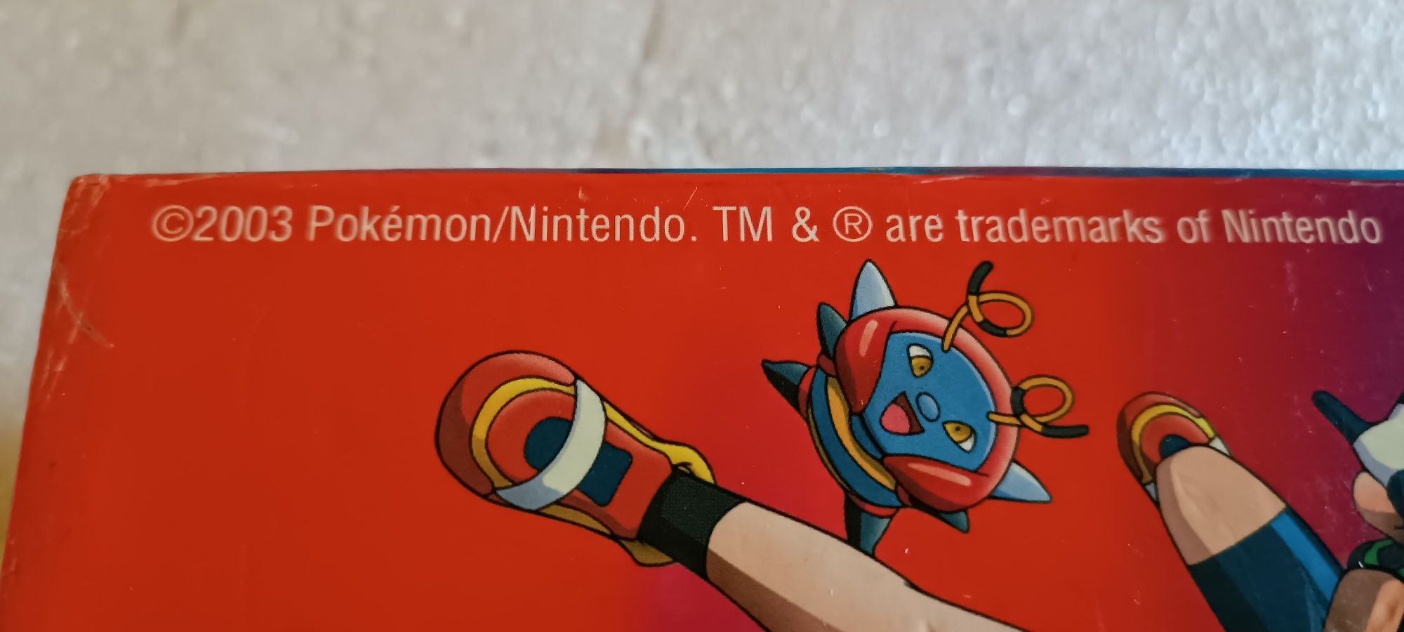 Antiga Capa Coleção Pokemon advanced Waps da PANINI de 2003