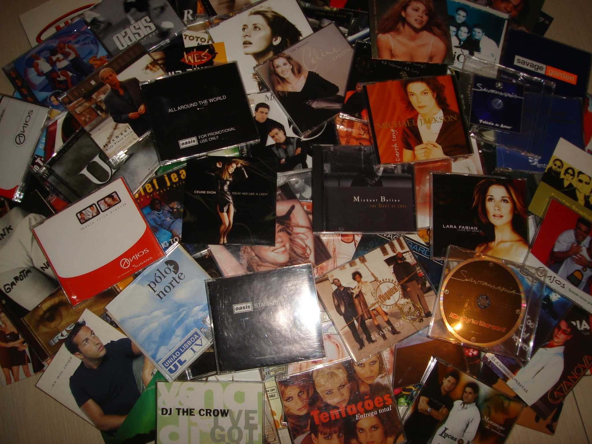 Lote de 10 cd's singles originais