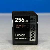 Lexar Professional 256GB SDXC UHS-II V60 (250MB/s)