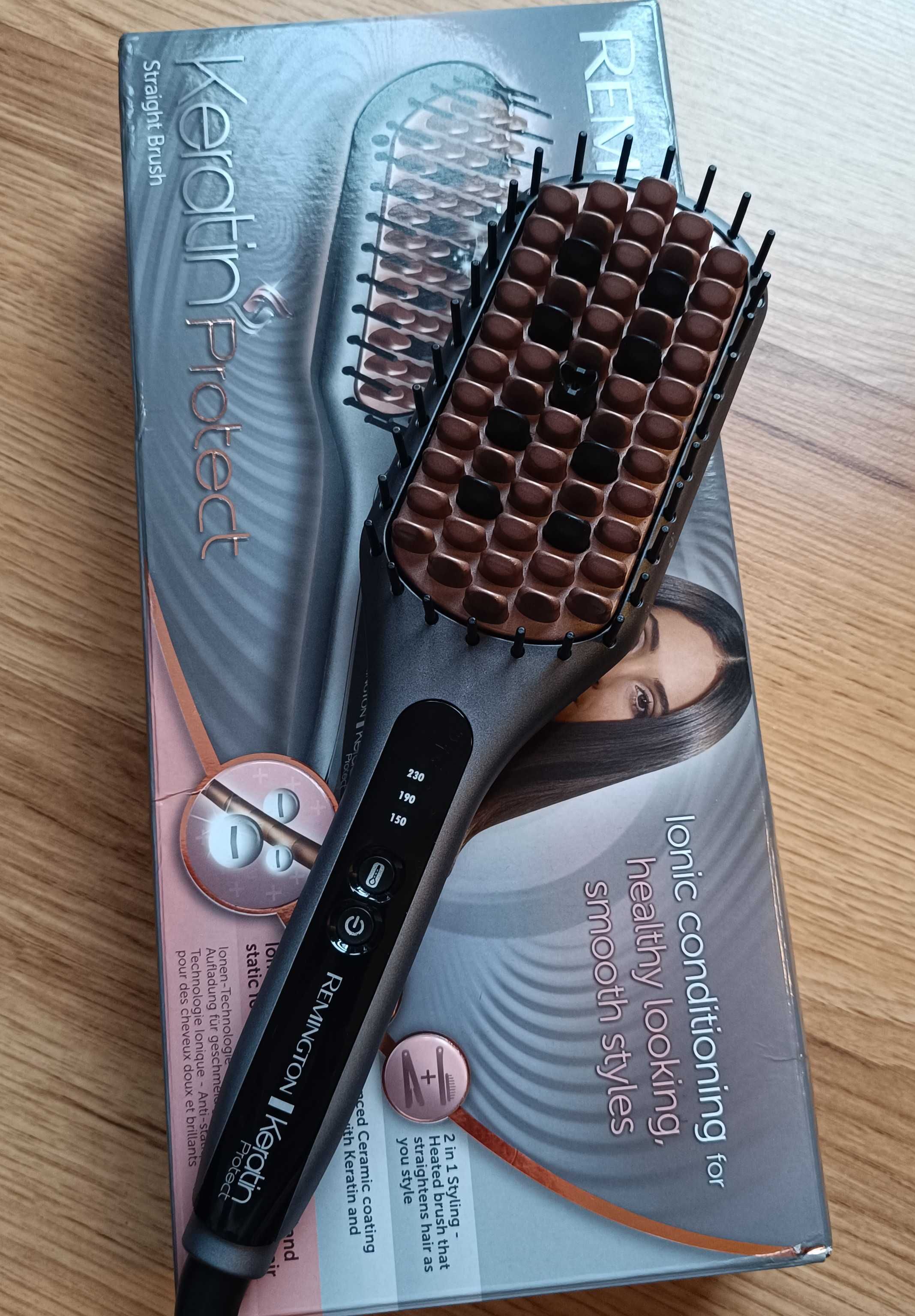 Szczotka prostująca Remington Keratin Protect