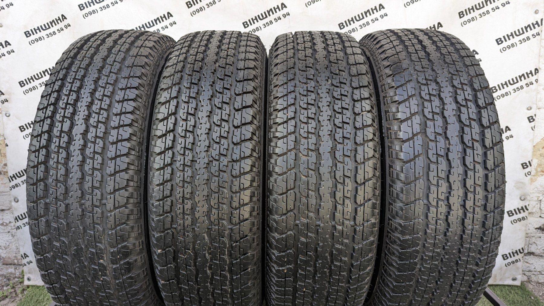 Шини 255/70 R 18 Bridgestone Dueler H/T. Комплект. Колеса склад.