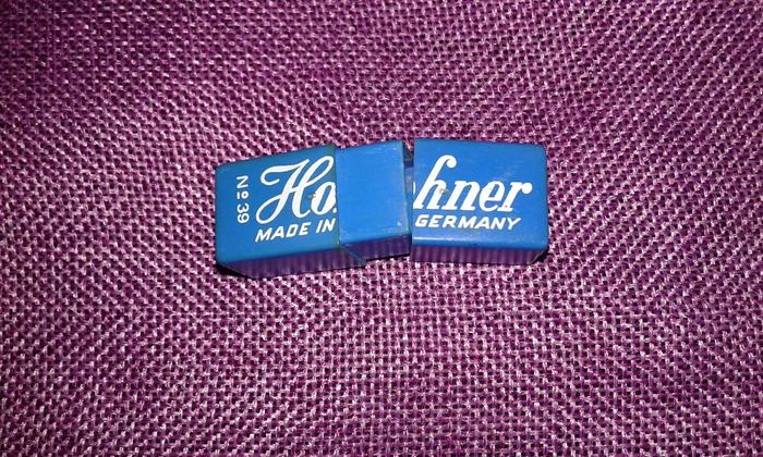 Vintage - Harmonica Hohner Little Lady Nº 39 e Bússola
