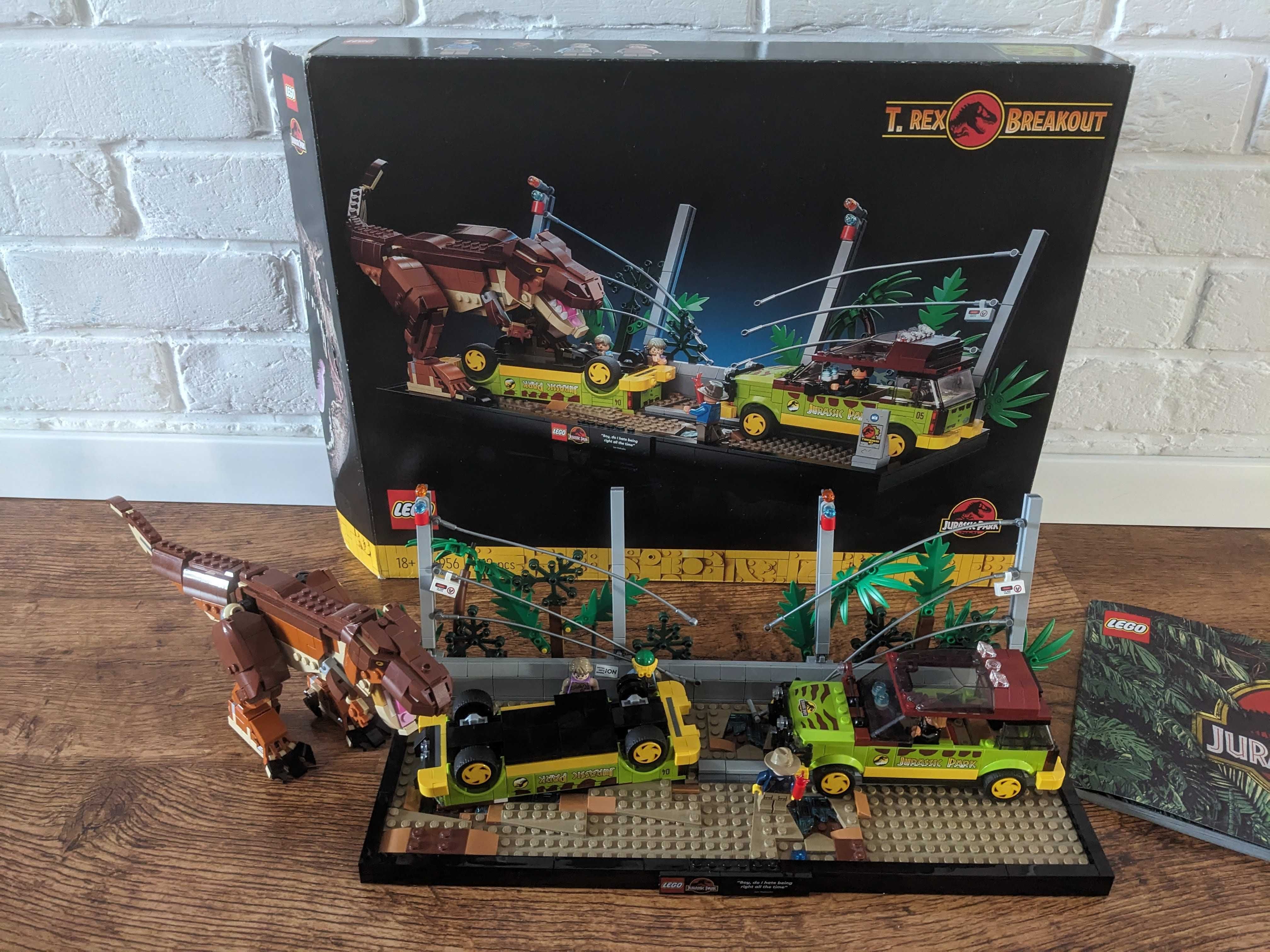 Lego 76956 Jurassic World - Tyranozaur na wolności